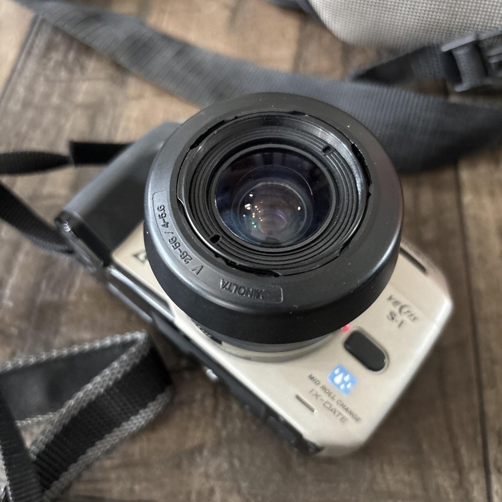 Minolta Vectis S-1 W/ Minolta Vectis Lens 28-56mm Camera Plus 56-170 - Picture 4 of 15